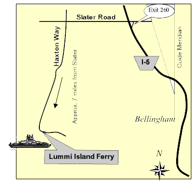 Lummi Island Ferry Map and Directions